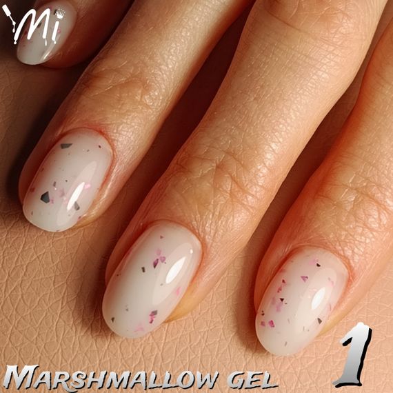 Гель для нарощення Mi Marshmallow №1 Builder Gel 5мл | Зображення 4