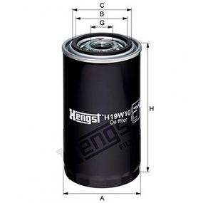 Фильтр масляный Daf CF/LF/SB 01-/ Iveco Eurocargo 91-/ Eurofire 00-/ Scania Citywide 13-/ K-series 13-/