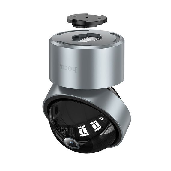 Камера відеоспостереження Hoco D5 Indoor PTZ HD Silvery gray | Зображення 4