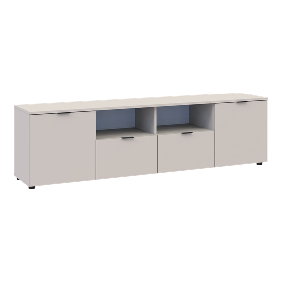 Тумба під ТВ Doros Рон 4 180х38х50 см Кашемір (DRS-011455) | Зображення 2