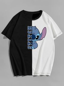 Футболка оверсайз Ліло и Стіч