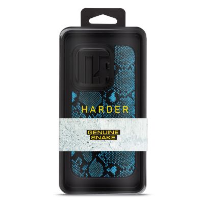 Чехол для мобильного телефона Harder Genuine Snake Apple iPhone 14 Pro Dark Blue (ARM76787) | Зображення 2