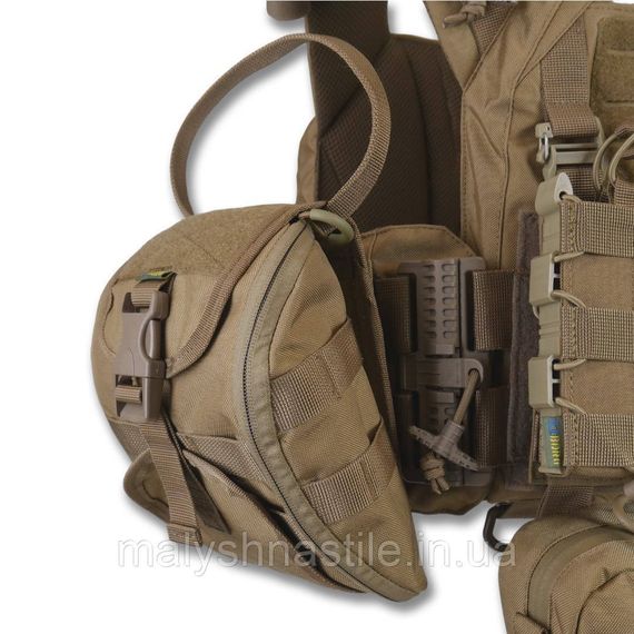 Плитоноска швидкоскидна KIBORG GEN II +8 підсумків койот | Зображення 8