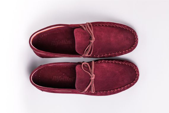 Мокасини бордовий Rifellini 45 розмір