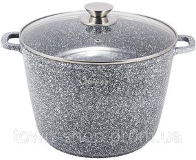 Кастрюля Ofenbach Snow Marble 6.2л индукционная с антипригарным покрытием NB-100503