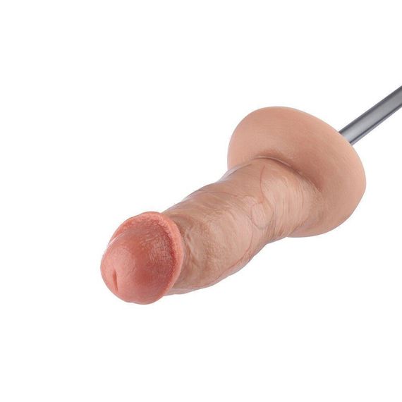 Гіперреалістичний фалоімітатор для секс-машин Hismith Hyper Realistic Silicone Dildo, KlicLok Sex Aura | Зображення 8