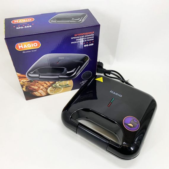Бутербродниця сендвічниця Magio MG-369 | Зображення 1