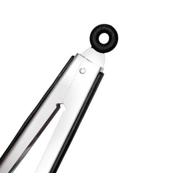 Щипці кухонні металеві 34×4.5 (см) кулінарні щипці для м'яса, риби, гриля кухарські щипці HP-8-66 | Зображення 2