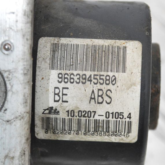 Блок управління ABS 1.6 HDI Peugeot 207 2006-2014 Насос АБС Пежо 207 9663945580 | Зображення 4