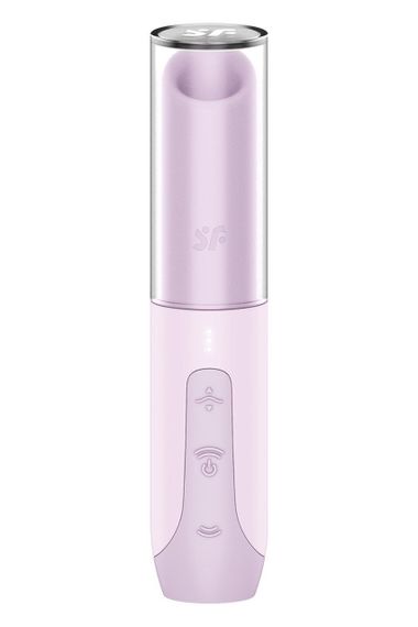 Стимулятор клитора волновой Satisfyer Secret Kiss в форме помады, розовый Sex Aura | Зображення 1