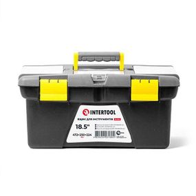 Ящик для інструментів 18.5" 472*250*224 мм INTERTOOL BX-0318