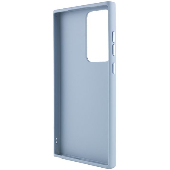 TPU чохол Bonbon Metal Style для Samsung Galaxy S24 Ultra Блакитний / Mist blue | Зображення 2