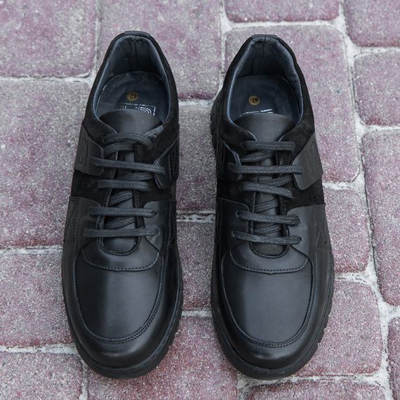 Легкі чоловічі кеди з шкіри та замші 41 розмір | Зображення 7