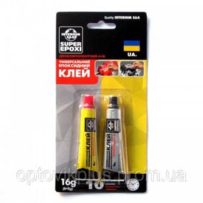 Двокомпонентний клей тюбик 2*8г