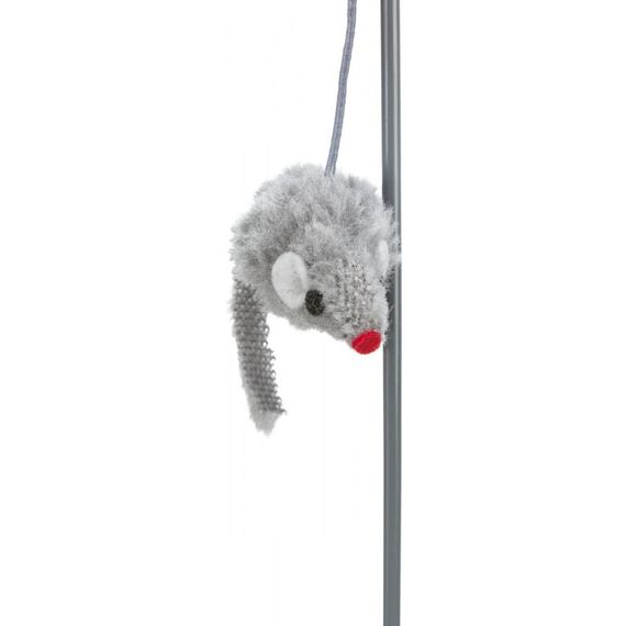 Іграшка Trixie для котів Сир з мишкою і трьома м_ячиками плюш 36х8х26 см | Зображення 2