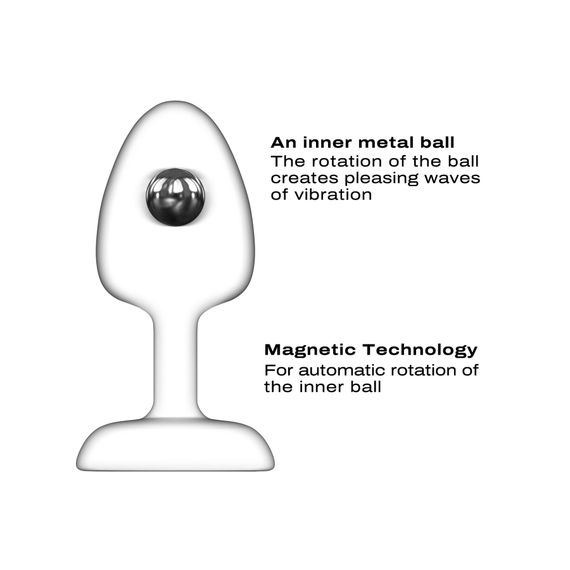 Анальна вібропробка Dorcel GEISHA PLUG INFINITE M | Зображення 1