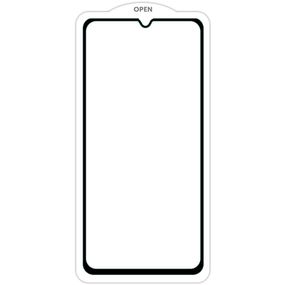 Захисне скло SKLO 5D (тех.пак) для Xiaomi Redmi Note 11E / Poco M5 / Redmi 10 5G Чорний / Біла підкладка