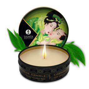 Массажная свеча Exotic Green Tea Аромат: Зеленый чай, 30 мл  SHUNGA (Канада) sexstyle