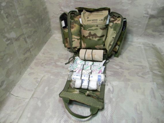 Аптечка тактична військова мультикам зі швидким відкриттям GEN 1 | Зображення 6