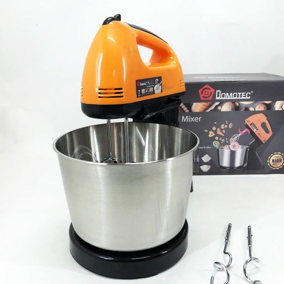 Миксер ручной для смешивания и взбивания Domotec R6637O 250 W, Миксер для приготовления тортов и кремов CM-36
