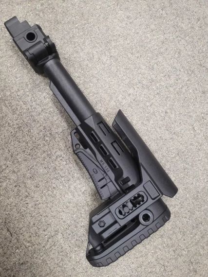 Складной приклад DLG Tactical Складной приклад ак 74 Складной телескопический приклад для ак Приклад ак | Зображення 2