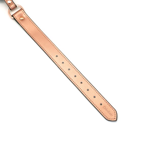 Кляп Liebe Seele Rose Gold Memory Ball Gag Розовый One Size | Зображення 6