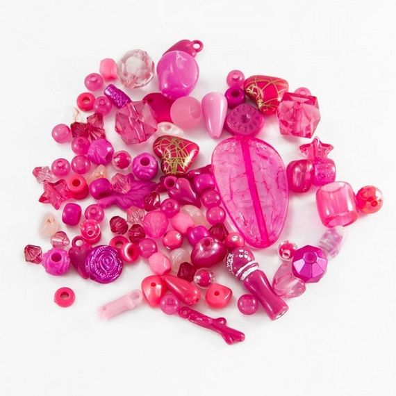 Декоративні намистинки для творчості Бомбей Dom Busin УТ100014226 в упаковці 56 шт | Зображення 1