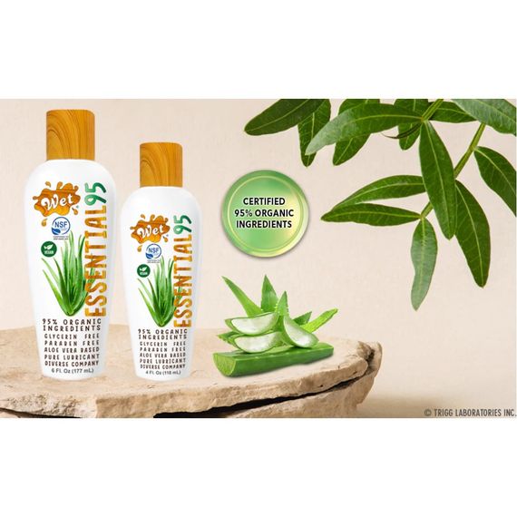 Лубрикант з екстрактом алое Wet Essential 95, на водній основі, 118 м sexstyle | Зображення 6