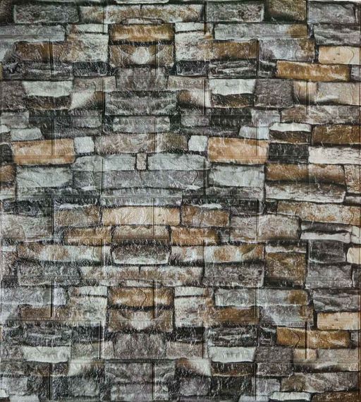 Самоклеюча декоративна 3D панель піщаник смарагд Loft Expert 700x770x5 мм