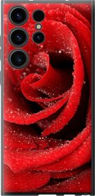 Чехол на Samsung Galaxy S23 Ultra Красная роза "529u-2906-17620"
