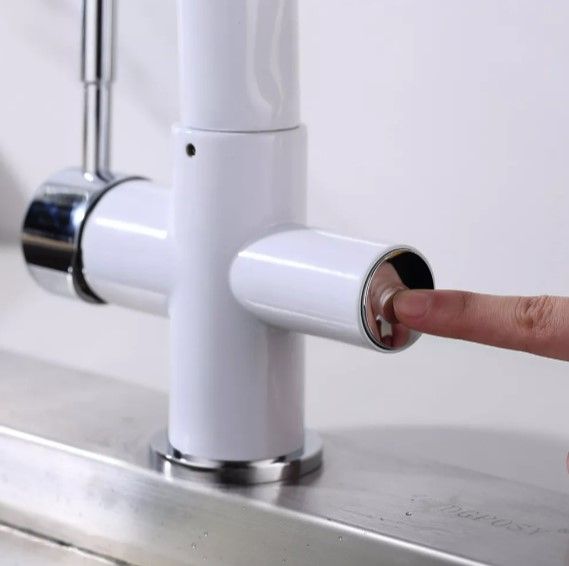 Змішувач для кухні Gappo з виходом для питної води, з гнучким виливом G4398-9 | Зображення 1