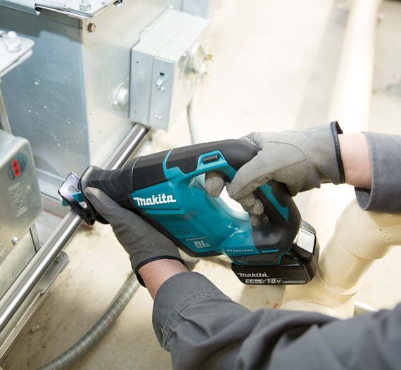 Пила шабельна акумуляторна Makita DJR188Z (20 мм, 3000 об/хв, 460 Вт, BL, LXT, без акумуляторів та зарядного пристрою) | Зображення 4