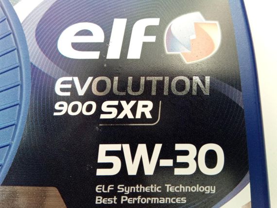 Олива моторна 5W-30 синтетична ELF Evolution 900 SXR 1 л. (213888) (194832) | Зображення 1