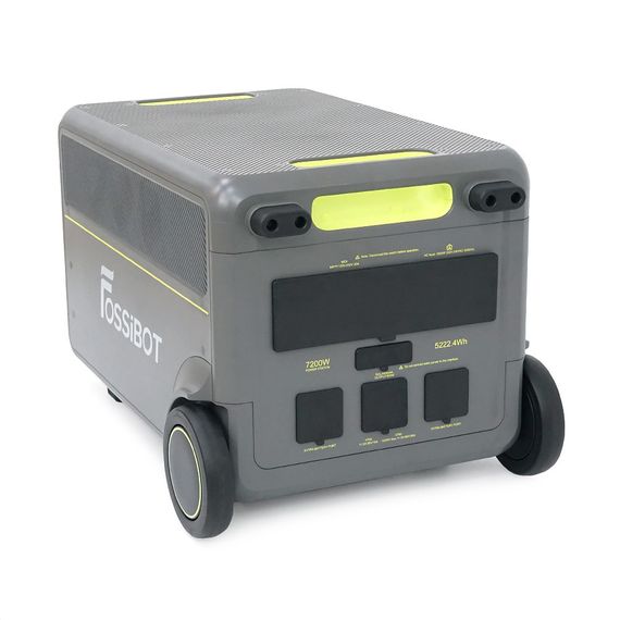 Портативна зарядна станція FOSSiBOT F7200, 7200W/5220Wh LiFePO₄, MPPT 2500W max XT90/120-450V, XT60-12V/10А, 2xDC5521-12V-3A, | Зображення 3