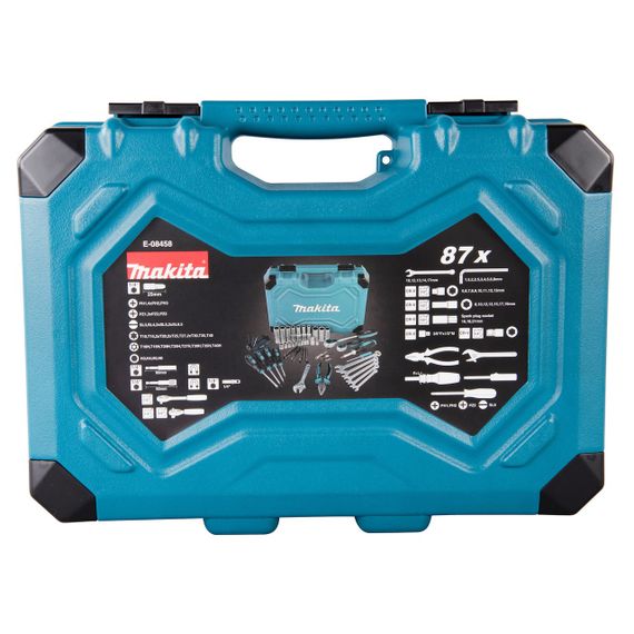 Набір інструментів (87 предметів) Makita E-08458 | Зображення 4
