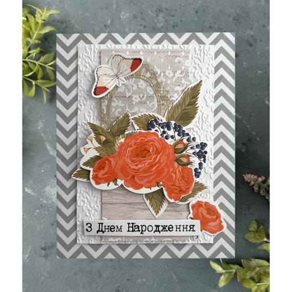 Набор для создания поздравительных открыток "Розовые мечты" FDGCK-042, 6 шт | Зображення 4