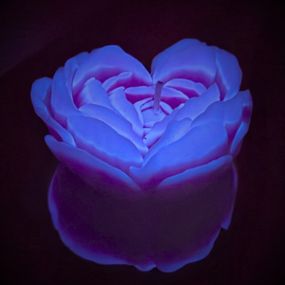 Свеча низкотемпературная люминесцентная GlowKink фиолетовая, L sexstyle