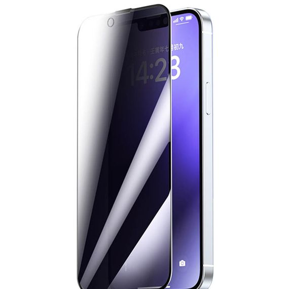 Захисне скло Remax 3D Privacy (GL-27) для Apple iPhone 13 / 13 Pro / 14 / 16e / 17e (6.1") Чорний | Зображення 4
