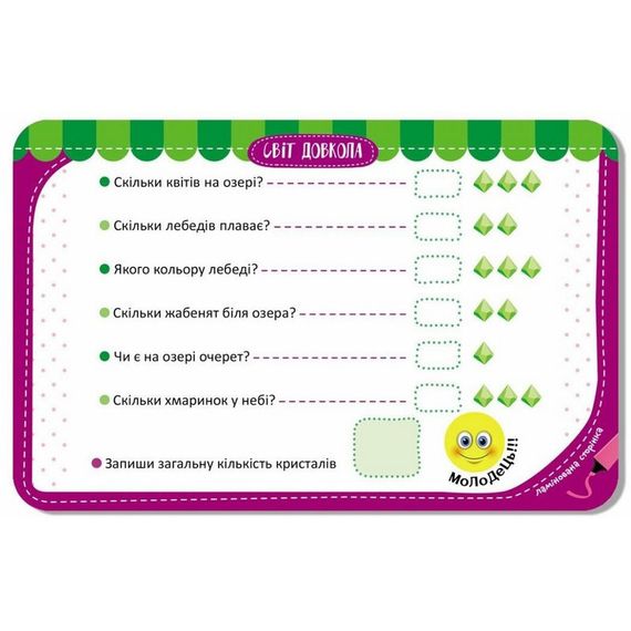 Детские развивающие карточки "Мир вокруг" 1664001, 20 карточек | Зображення 1