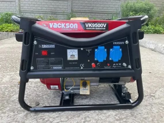 Генератор Vackson VK9500V бензиновий 3 кВт однофазный