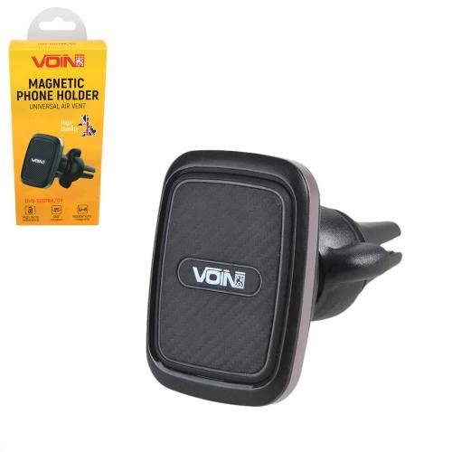 Тримач мобільного телефону VOIN UHV-5007BK/GY магнітний на дефлектор