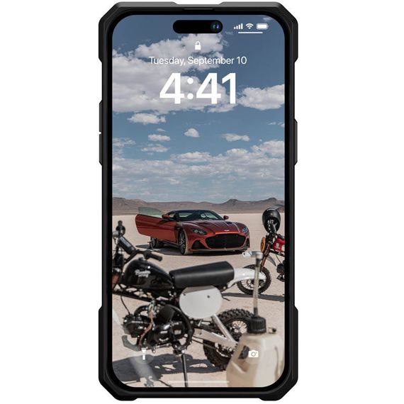 Ударопрочный чехол UAG Monarch Pro with MagSafe Leather для Apple iPhone 14 Pro (6.1") | Зображення 3