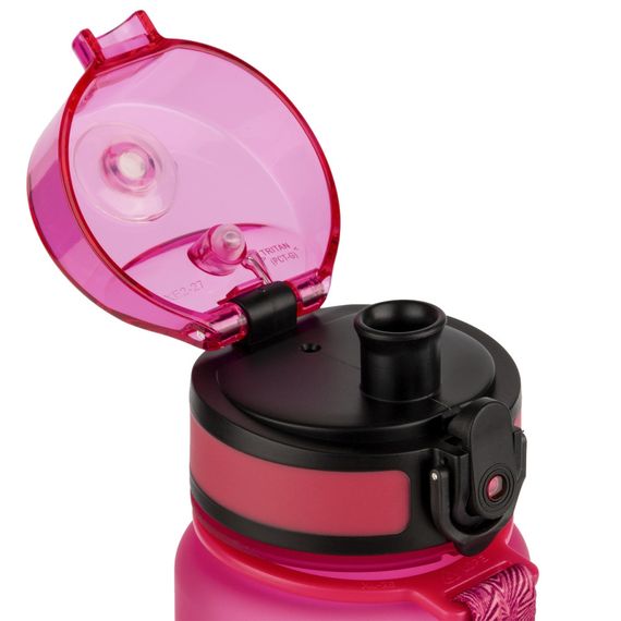 Пляшка для води UZSPACE 3034(Pink) 350 мл, рожева | Зображення 2