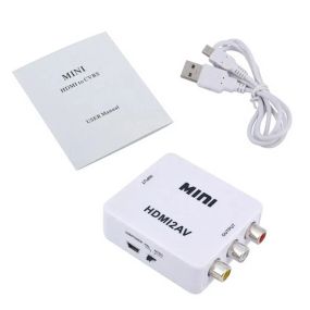 Конвертер HDMI to AV (RCA) Donli av 001 відео та звук (4273)