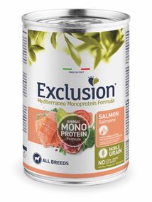 Корм Exclusion Adult Dog Salmon Wet вологий з лососем для дорослих собак 400 гр