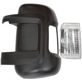 Peugeot Boxer II (від 2006-) корпус зовнішнього дзеркала лівий ДОВГИЙ КРОНШТЕЙН + поворотник, Пежо Боксер 2