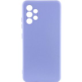 Чехол Silicone Cover Lakshmi Full Camera (A) для Samsung Galaxy A32 4G Full camera, Бузковий/Dasheen