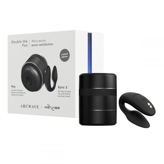 Набор для пары, Voy + Sync 2, Double the Fun Set Sex Aura