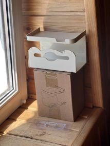 Контейнер для серветок, туалетного паперу, настінний органайзер AND LY-963