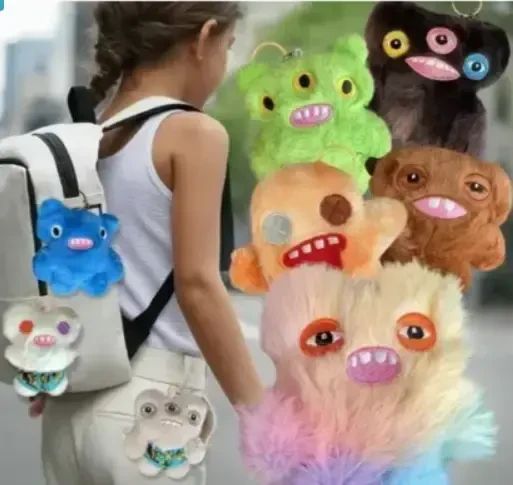 Детская мягкая игрушка 13см Fuggler Wide Eyed Weirdo | Зображення 1